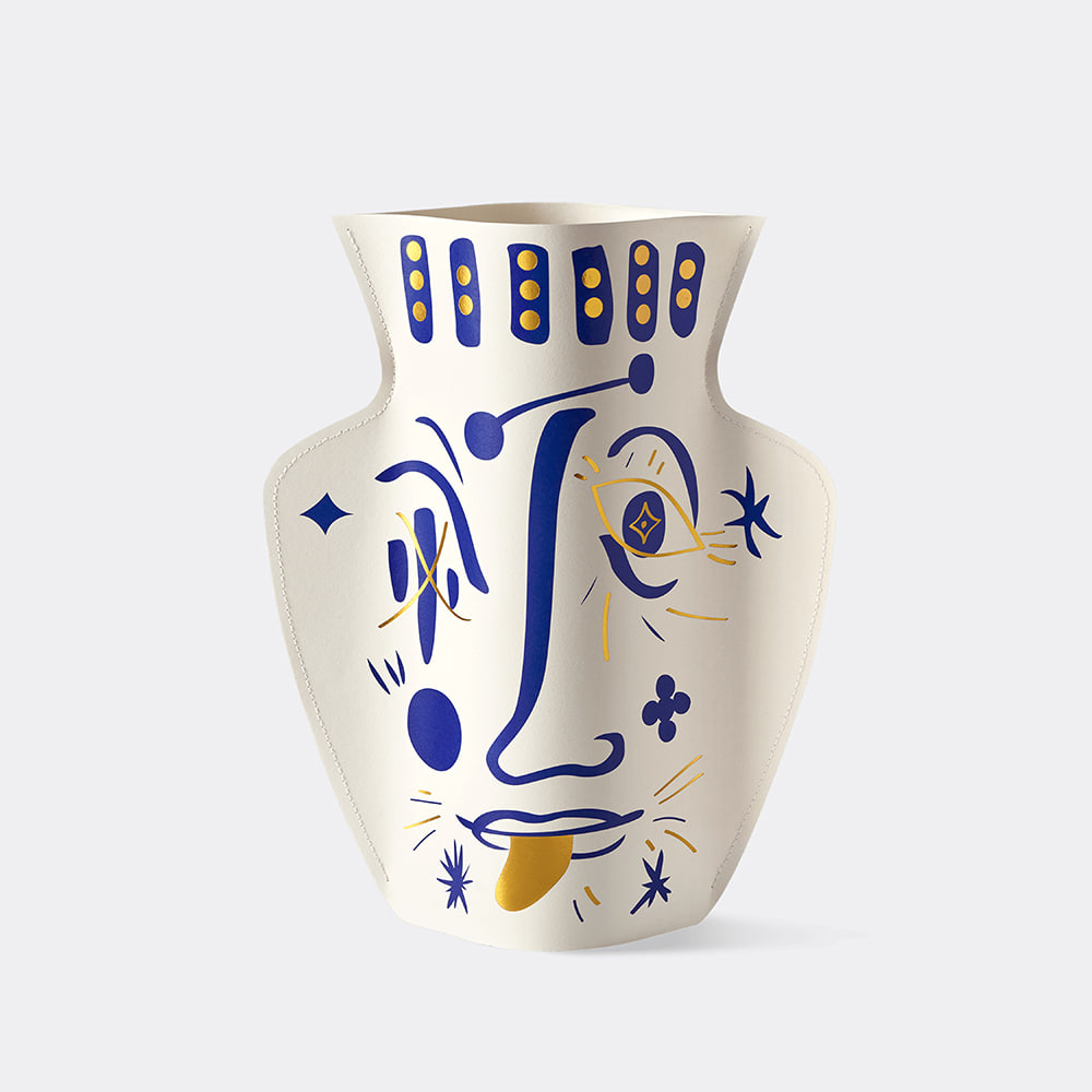 [OCTAEVO] Jaime Hayon Paper Vase - White